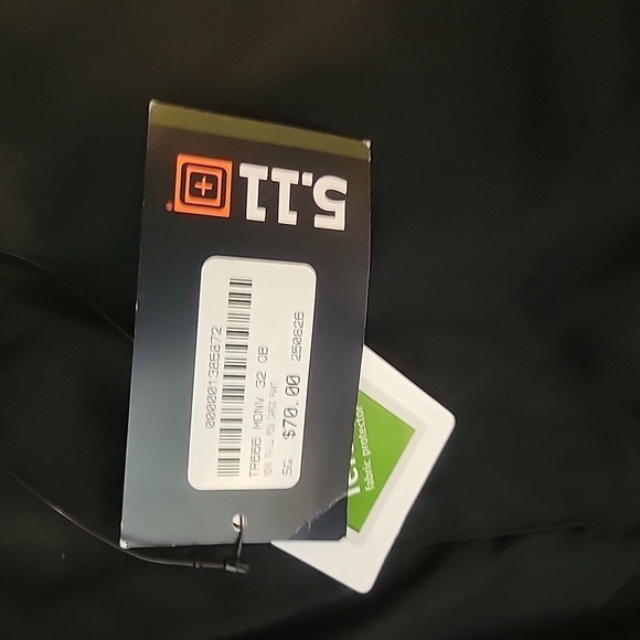 5.11 Tactical Pants Mens 32X30 Black Cargo Adjustable Waist Straight Leg NWT - Picture 5 of 9